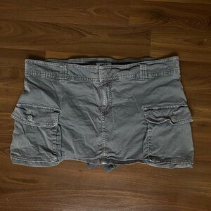 Garage Faded Mini Cargo Skort